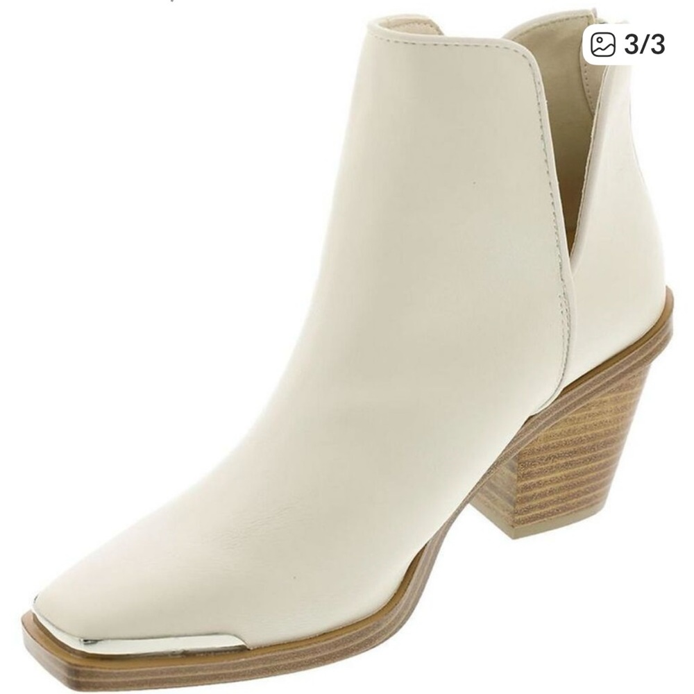 Yellow Box Woman’s Valeska Ivory Western Bootie.